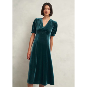 Hobbs Dormer Velvet Dress